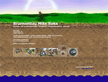 Tablet Screenshot of brunnenbau-buka.de